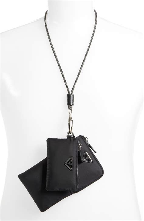 prada neck pouch